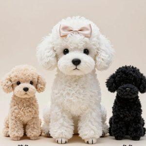 Poodle Fluffy White