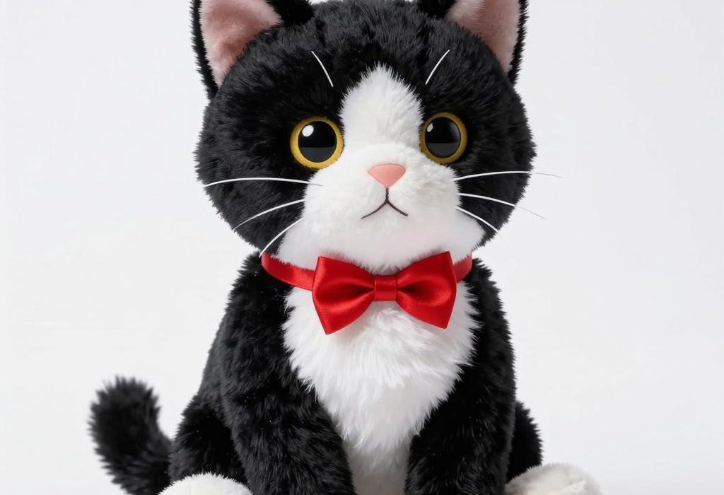 Tuxedo Cat Bow