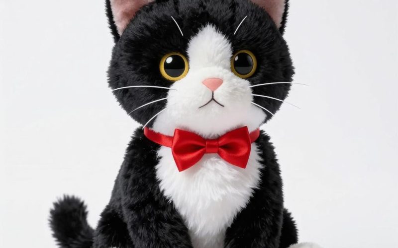 Tuxedo Cat Bow