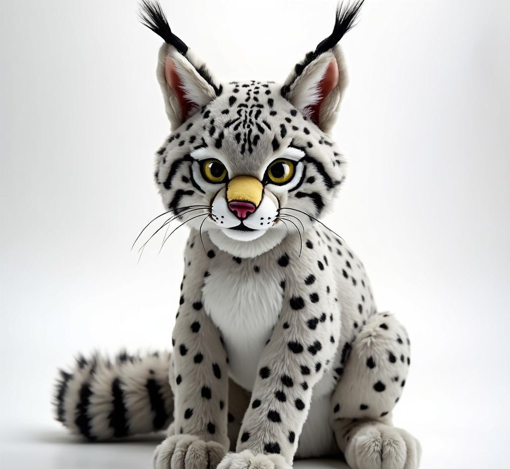 Lynx aux oreilles touffues
